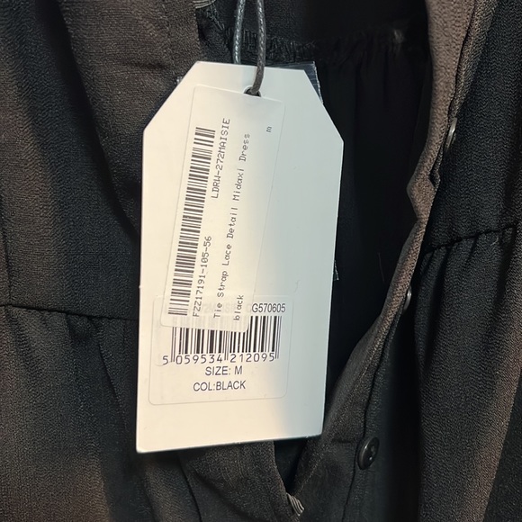 NWT Brave Soul Black Dress size Medium - Picture 4 of 5